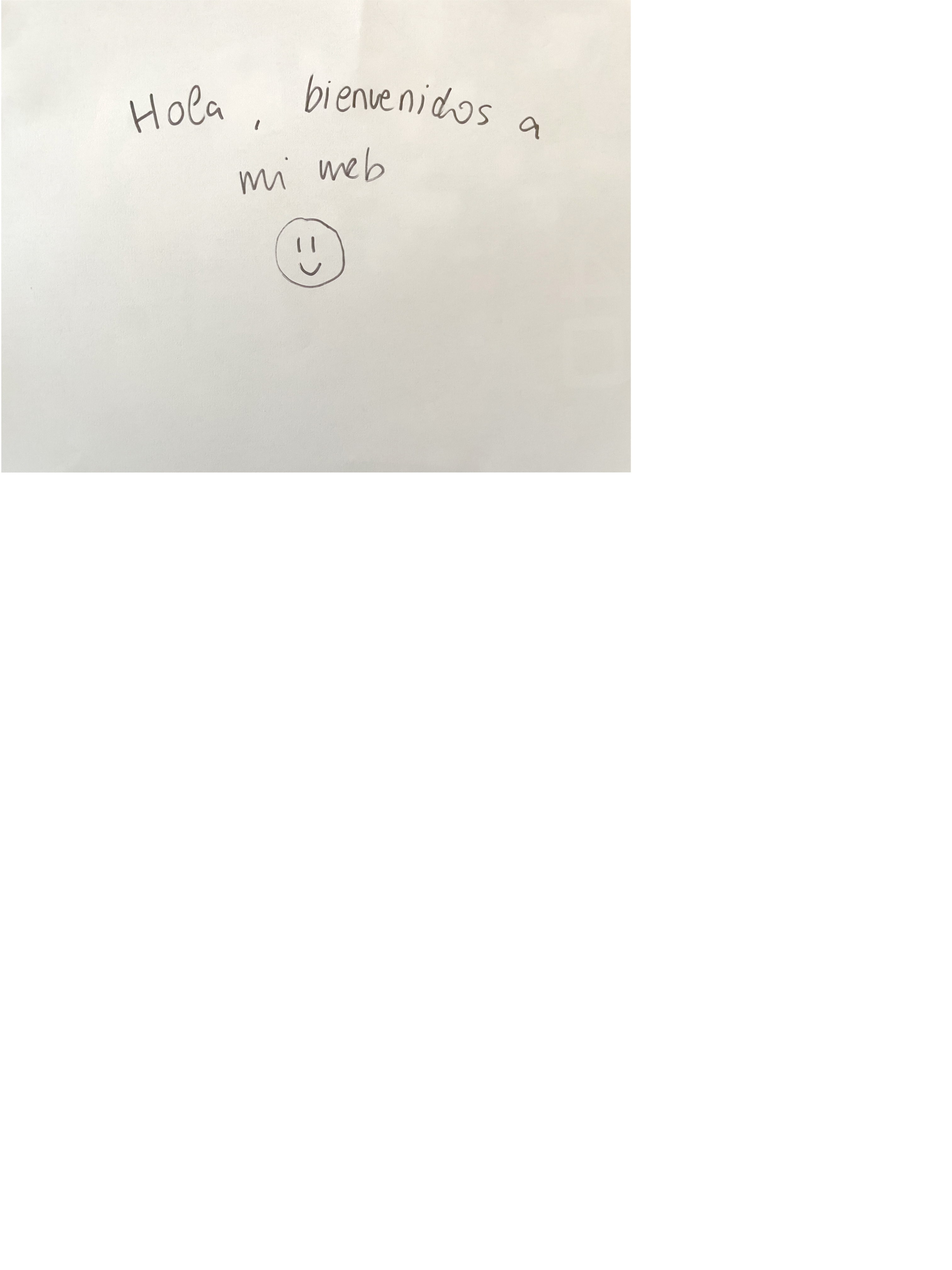 Bienvenidos a mi web